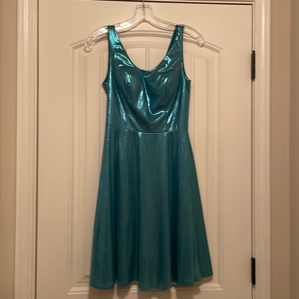 Ashley Lauren. Blue dancing dress for pageant